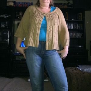 Tan sweater: reduced