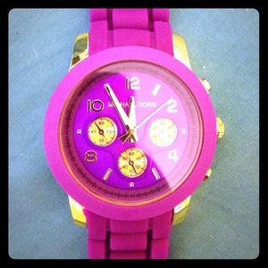 MK Silicone Watch