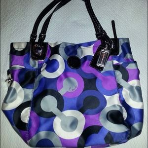 Authentic Coach Purple Multicolor