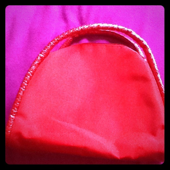 Small red purse