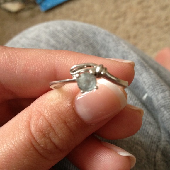 Blue silver ring - Picture 3 of 3