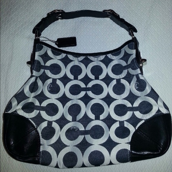 Authentic Black and White Shoulder Coach