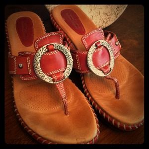 Bundle. Minnetonka Sandals,ring and western shirt