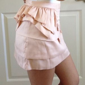 Topshop Skirts - TOPSHOP Mixed Tier Mini Skirt Topshop Skirts - TOPSHOP Mixed Tier Mini Skirt