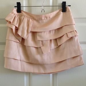 Topshop Skirts - TOPSHOP Mixed Tier Mini Skirt Topshop Skirts - TOPSHOP Mixed Tier Mini Skirt