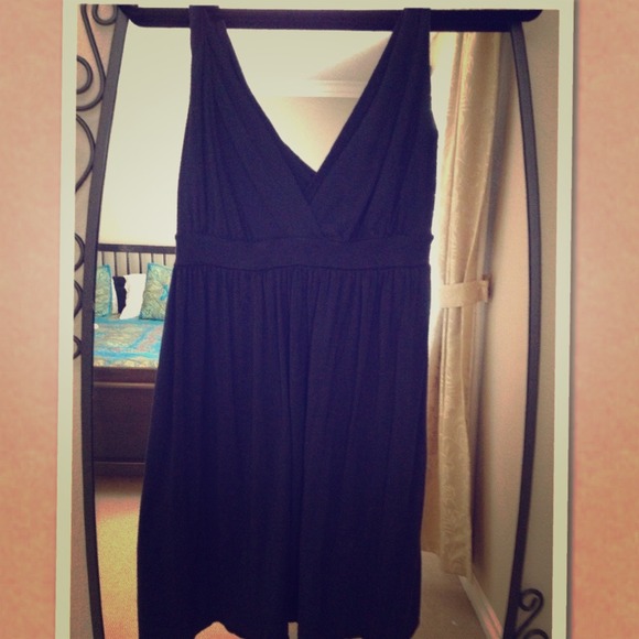 *** Reaerved Banana Republic navy blue blouse.