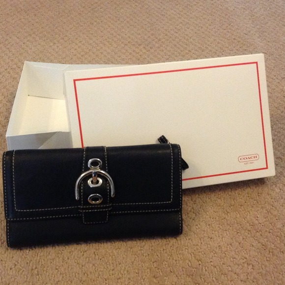 Black Coach Wallet