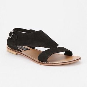 Deena & Ozzy Suede Slingback Sandals
