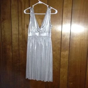 SOLD Beautiful!!! Silver Dress!