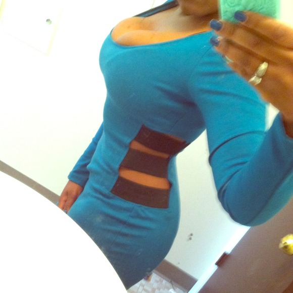 Sassy but classy blue dress 👗👗👗