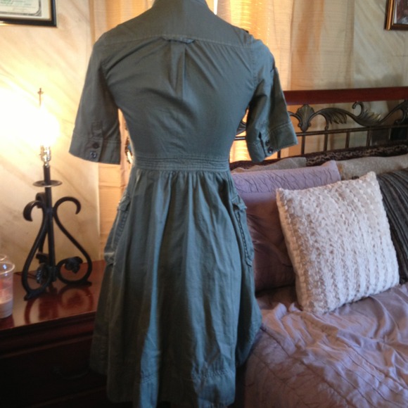 🎉SOLD🎉Anthropologie maeve shirt dress - Picture 4 of 4