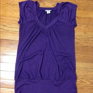 Cute purple top
