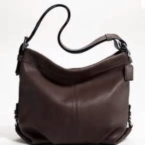 *SOLD* Authentic Coach Mahogany Leather Crossbody