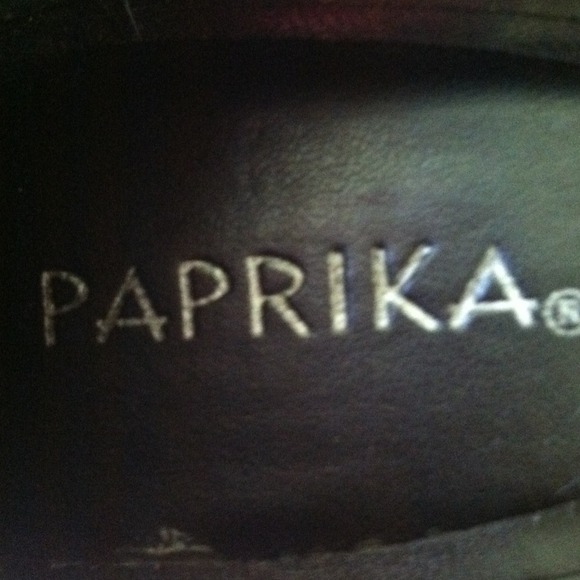 Paprika Black Heels. Comfy and Gently used!! - Picture 3 of 3