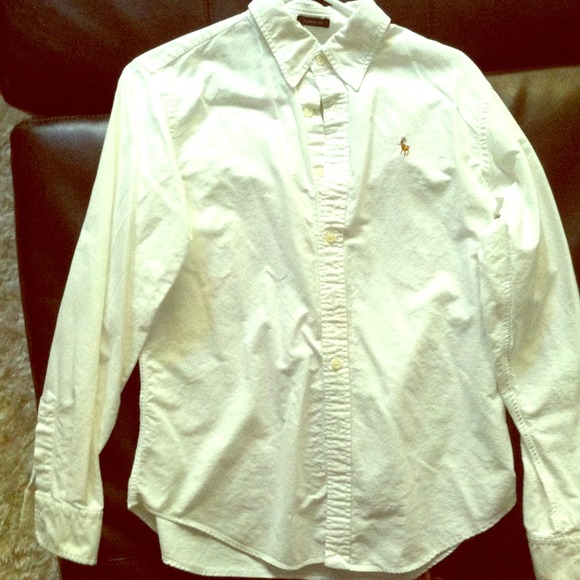 Ralph Lauren Polo Classic Fit White Button Down