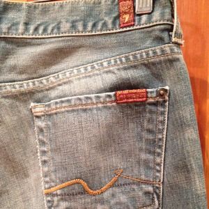 Authentic 7 For All Mankind Jeans! Like new!! 26