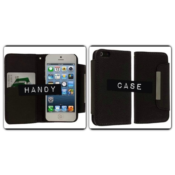 Black Leather Iphone Case