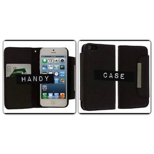 Black Leather Iphone Case