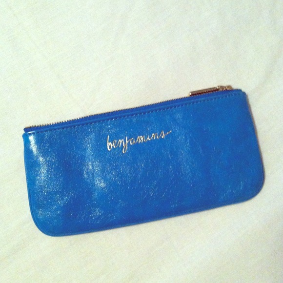 Rebecca Minkoff Benjamins Zipper Pouch - Turquoise
