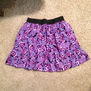 floral print skirt