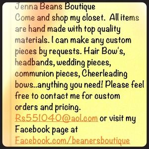 Facebook.com/beanersboutique 🌸🌸
