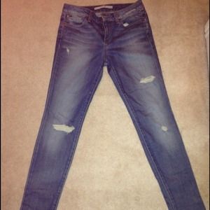 Distressed Joes Jeans high waisted