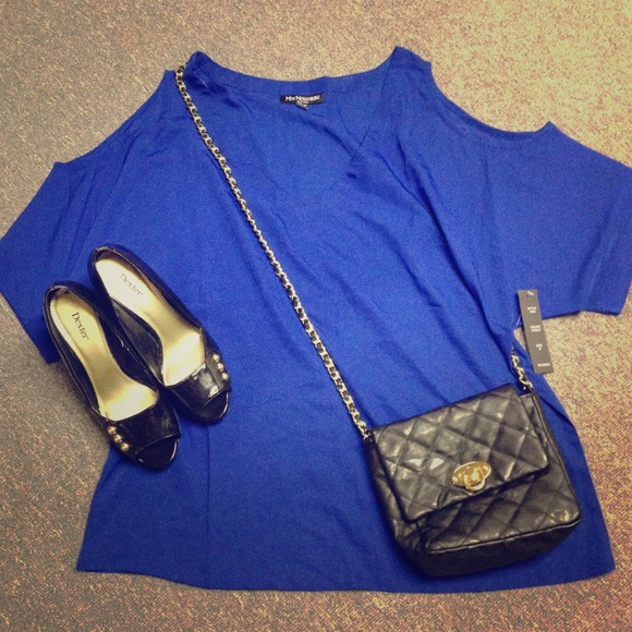 Cobalt blue shirt