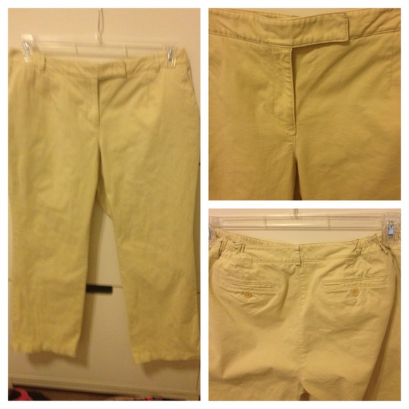 HOLD Pale yellow pant
