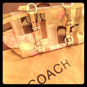 Authentic coach patchwork purse ~RESERVED~