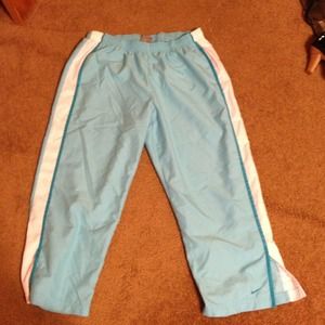 Light blue Nike Capri pants