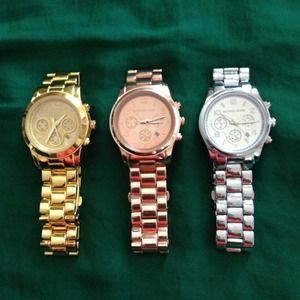 MK watch SILVER
