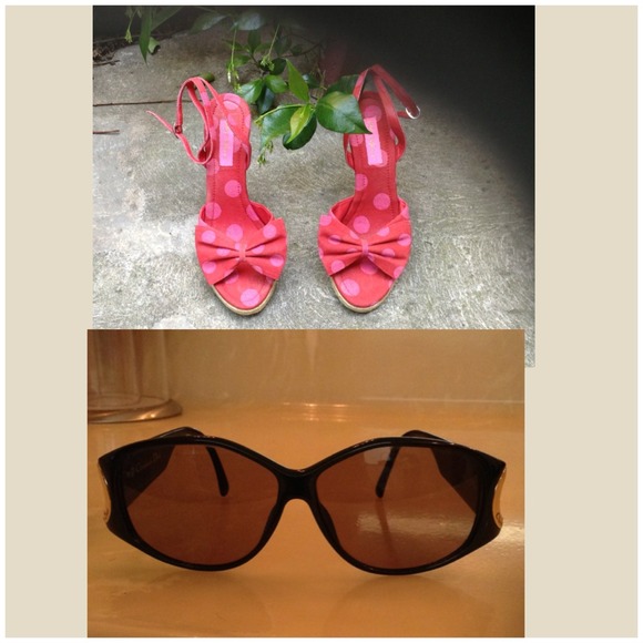 Bundle Vintage Dior Sunglasses Betsy Johnson Shoes