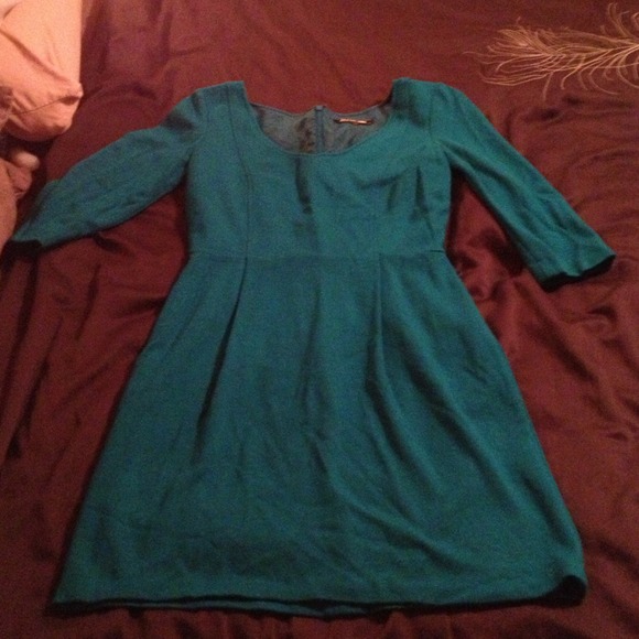 Teal Gianni Bini dress