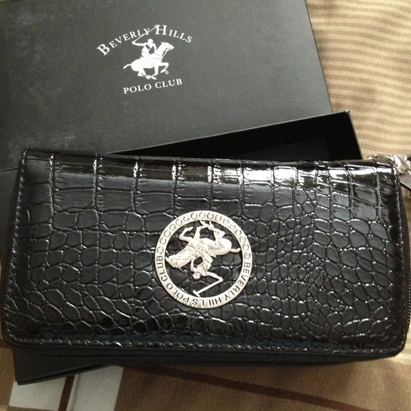 Black wrist bag