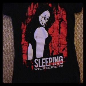 Sleeping With Sirens girls band tee