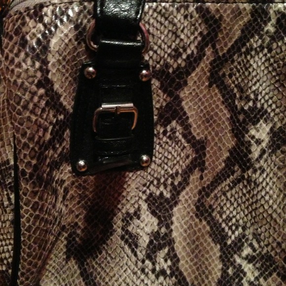 Snake print satchel - Picture 2 of 4