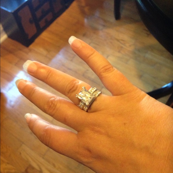 925 Sterling Silver Ring Set
