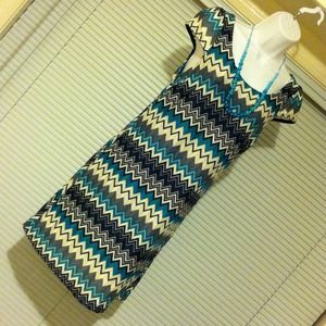 ❌Sold❌Chevron Print Dress