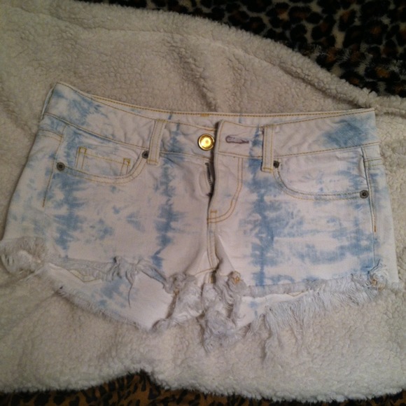 American Eagle washed look shorts. size 0.