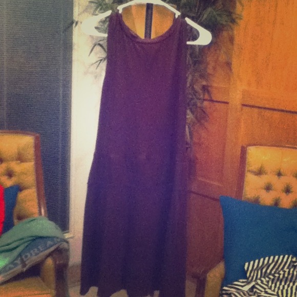 ✨Open Back brown dress