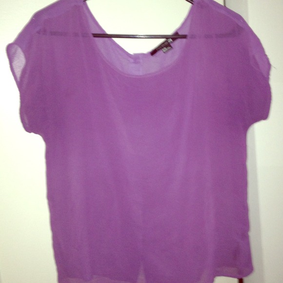 TradedLilac Forever 21 top! Super cute for spring.