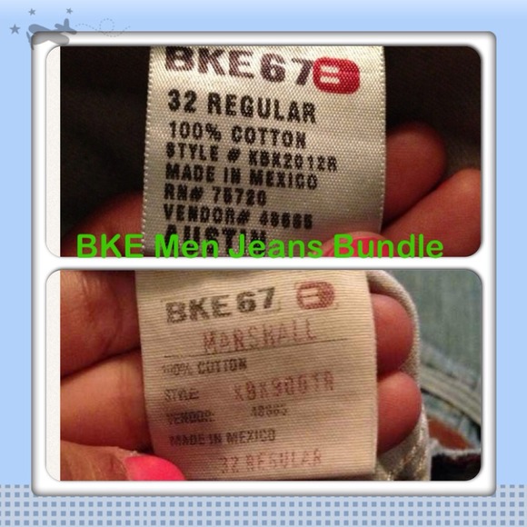 BKE Mens jeans bundle.
