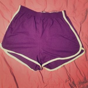 ⛔️ reserved ⛔️High-waisted Purple Soffe Shorts