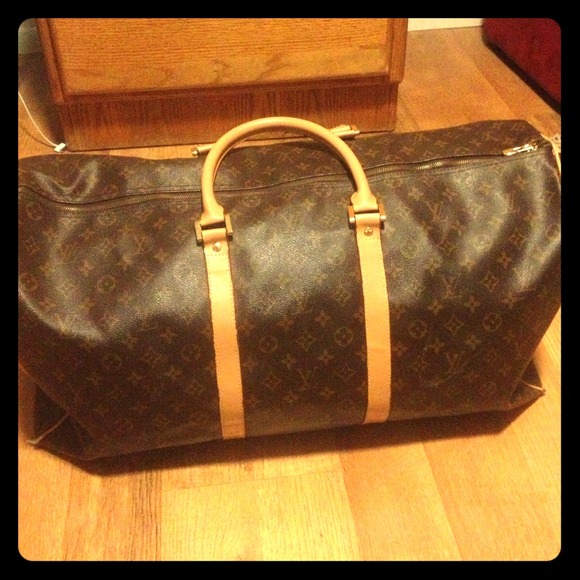 Louis Vuitton Keepall  Luggage Large Duffel