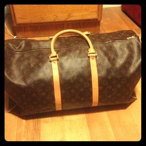 Louis Vuitton Keepall  Luggage Large Duffel