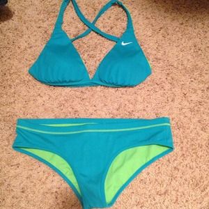 nike swim suit/shorts bundle