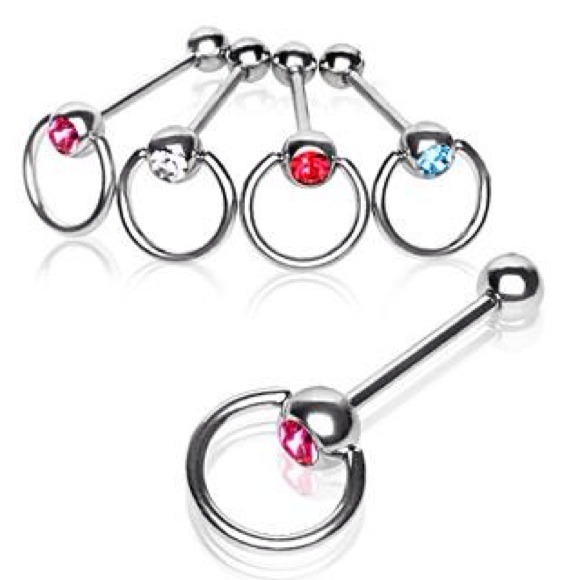 Slave/Door Knocker Tongue Ring