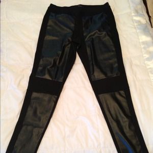 Faux Leather Leggings