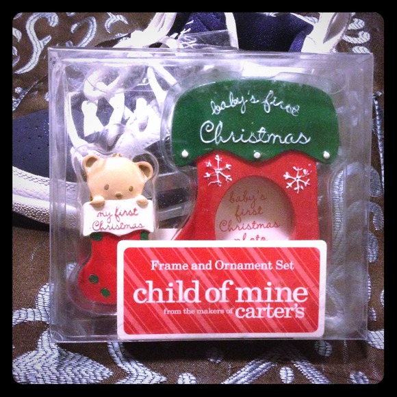 Child of Mine Frame and Ornament Set by Carter's