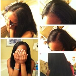 NO SEW-IN OR GLUE USED!!!!